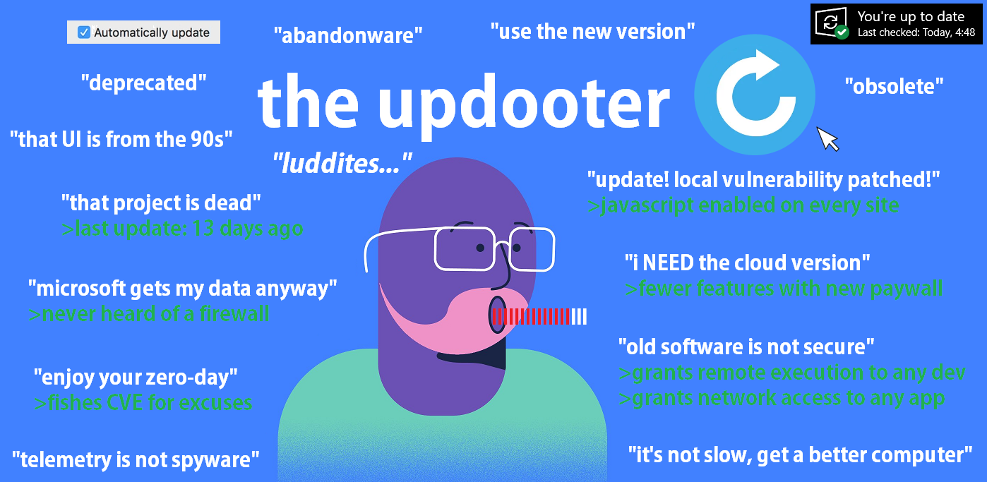 The updooter